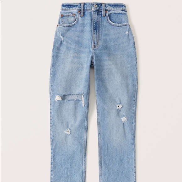 NWT Abercrombie Curve Love 90s Ultra High Rise - Picture 2 of 3